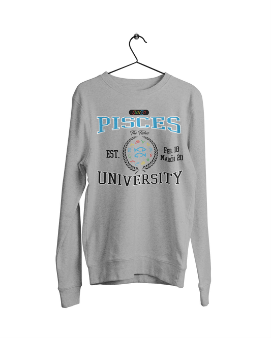 Pisces University Crew Neck Sweater