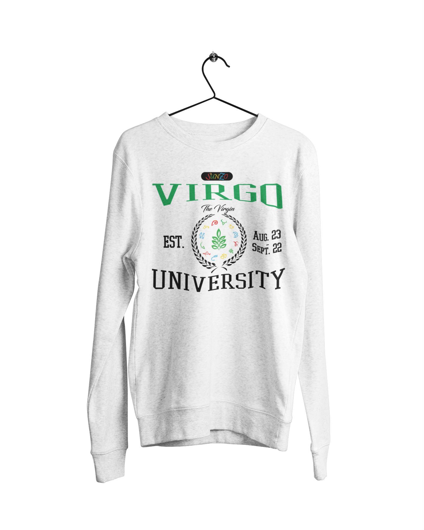 Virgo University Crew Neck Sweater