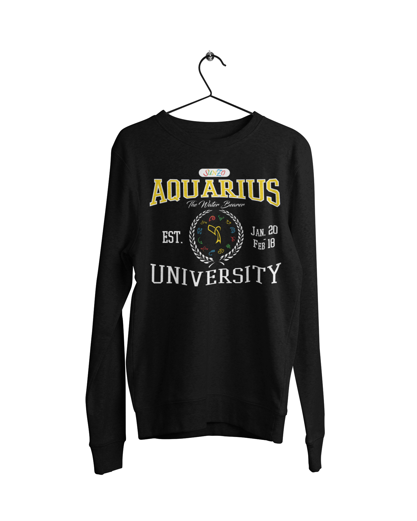 Aquarius University Crew Neck Sweater