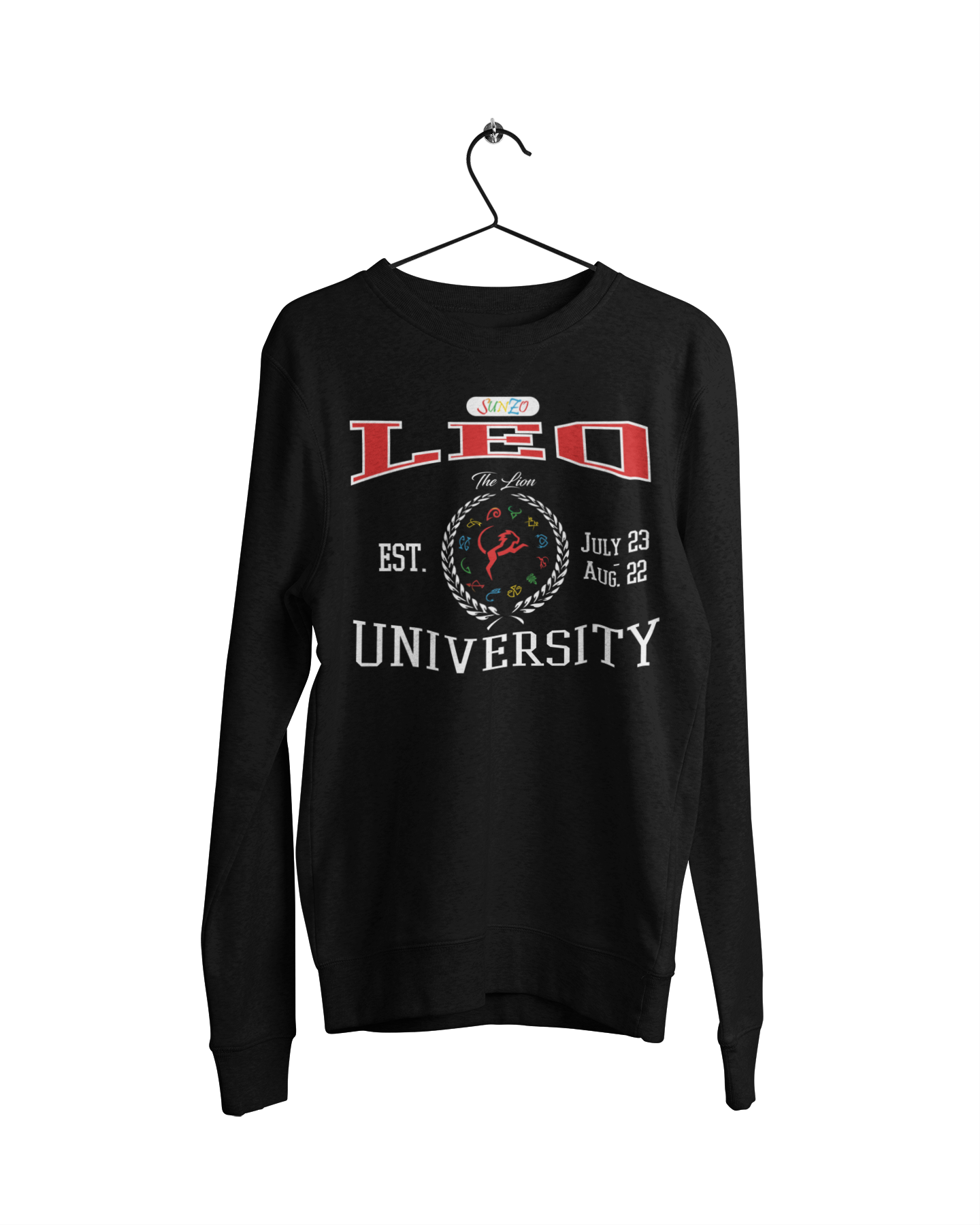 Leo University Crew Neck Sweater