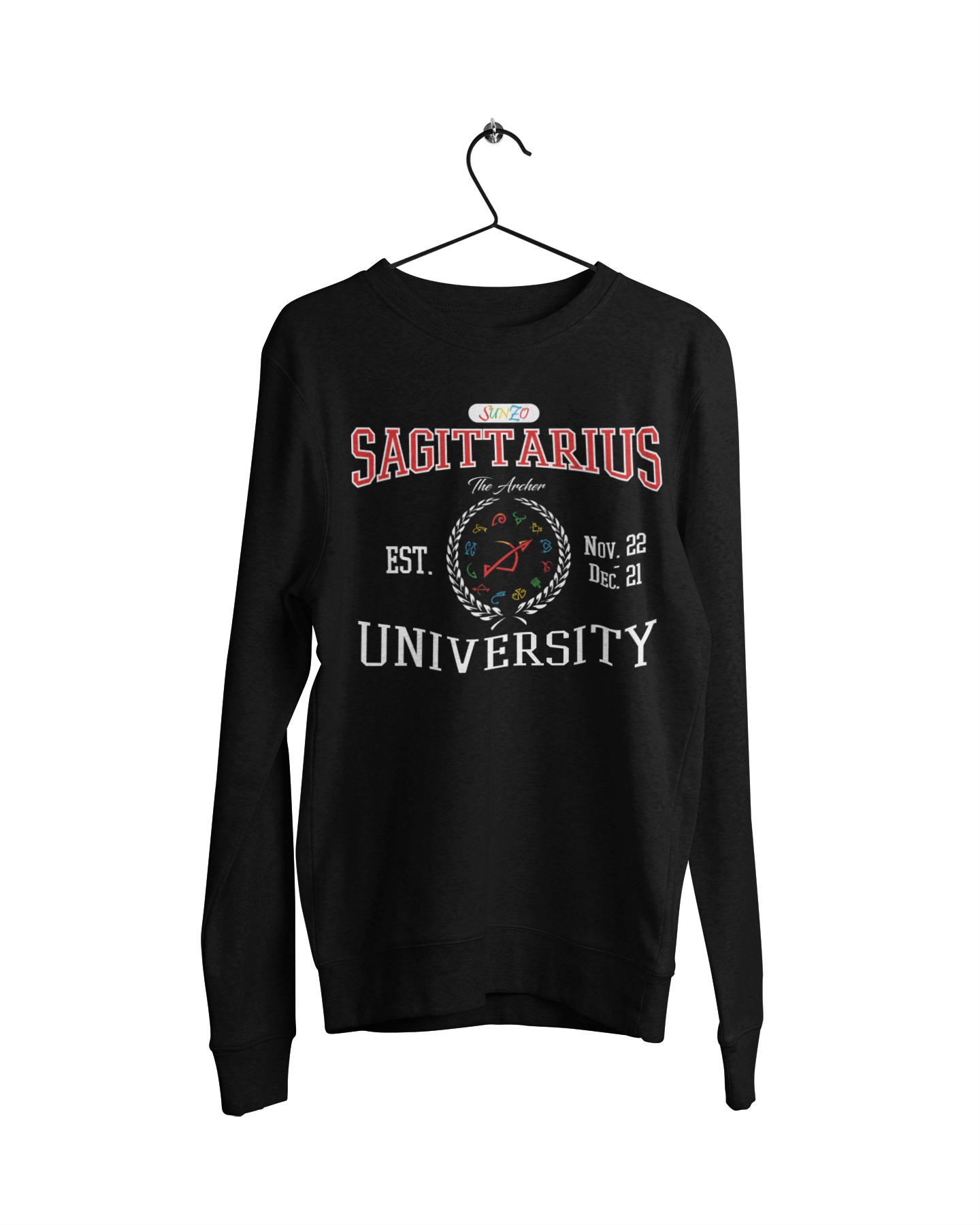 Sagittarius University Crew Neck Sweater