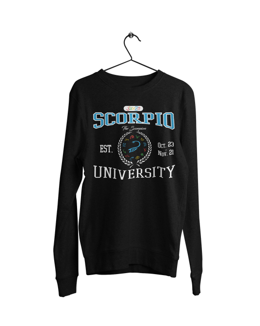 Scorpio University Crew Neck Sweater